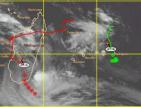 Perturbation à l'Est-Nord-Est de la Réunion. Photo météo france - reunion