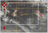 Abele devenu cyclone tropical s'éloigne