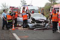 Collision frontale au Souffleur : trois blessés graves