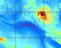 Giovanna à 560 Km se rapproche de la Réunion