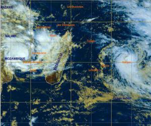 Ethel et Funso : toujours pas de danger pour la Réunion et Ethel passe au plus près de Rodrigues